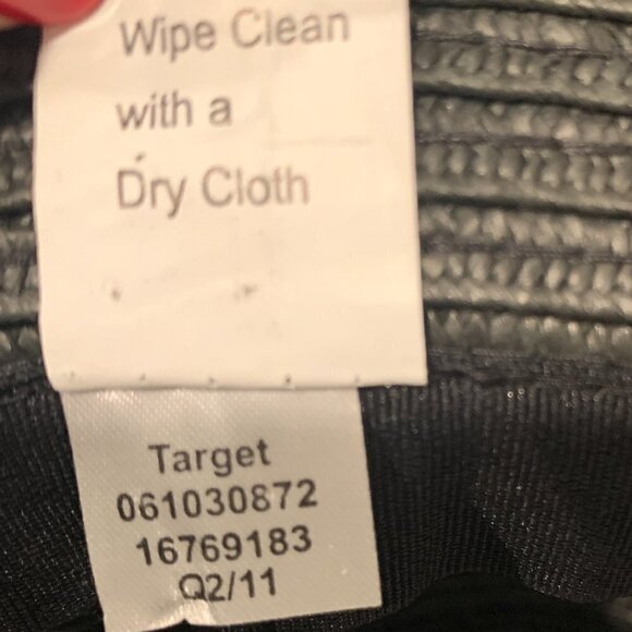 Women's Cloche Hat with Bow Black Paper Woven Foldable Packable  119E - Picture 10 of 10